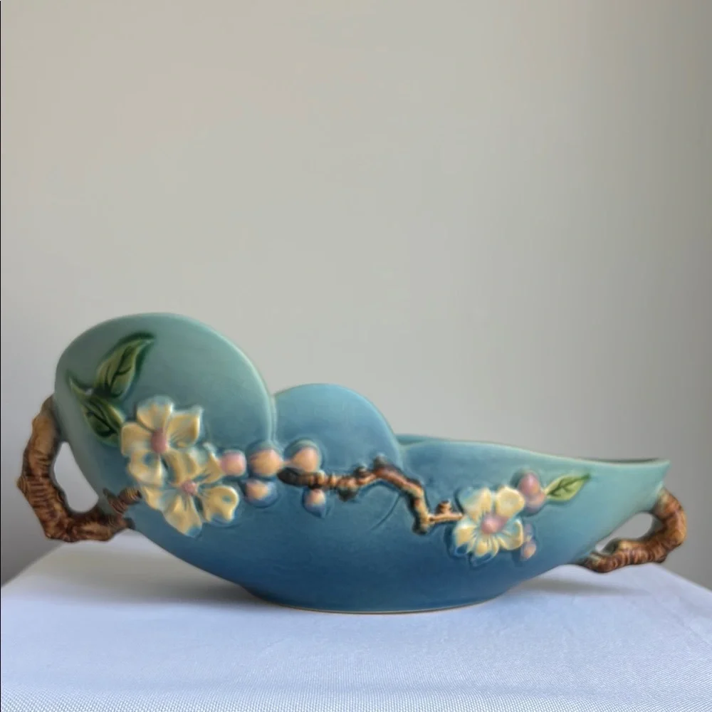 Blue Apple Blossom Bowl - Picture 4 of 12